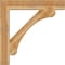 Ekena Millwork Legacy Block Rough Sawn Bracket, Western Red Cedar, 6"W x 42"D x 42"H BKT06X42X42LEC05RWR - alternate 2